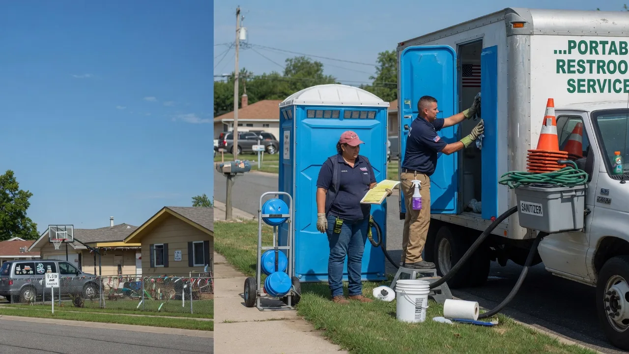 Portable Toilet Rental in Bolivar, OH near me